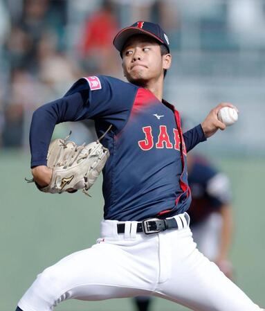 　２番手で登板した西村