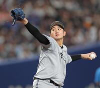 　力投する先発の横川