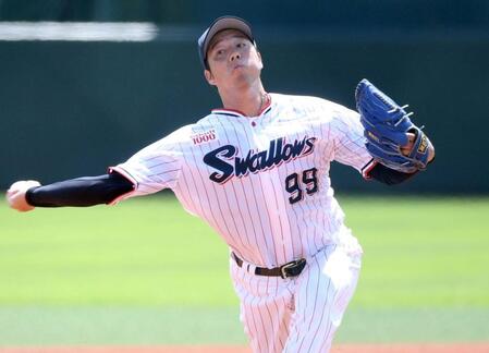 ヤクルト・青柳　ＮＰＢ復帰後初０封　５回１安打４奪三振