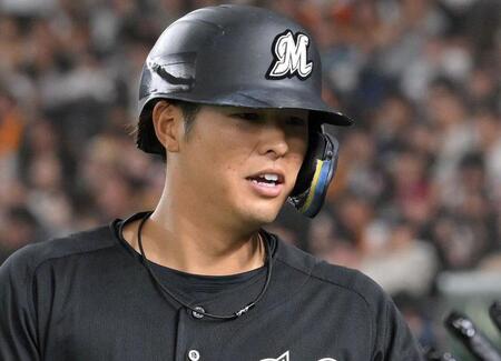 ロッテ・中村奨吾が中村奨吾が腰部鏡視下手術　今季打率・１８６