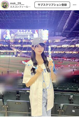 　塩澤美咲のインスタグラム＠ｍｓｋ＿２９＿＿より