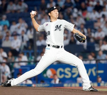 　オリックス戦に先発した河村