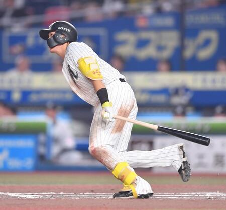 　６回、三ゴロに倒れた山本