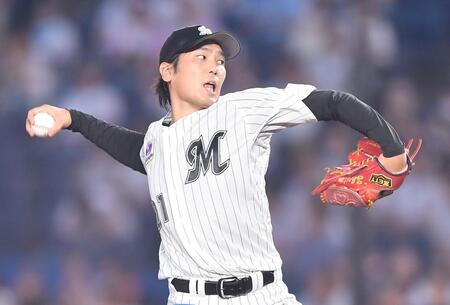 　力投する石川柊（撮影・開出牧）