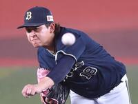 オリックス・宮城が完投ならずも6勝目 113球の熱投 3失点で