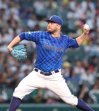 　先発し力投するケイ（撮影・北村雅宏）