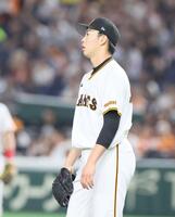 　４回、菊池に本塁打を許した森田（撮影・石井剣太郎）