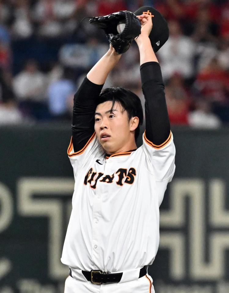 　１回、小園に先制打を許した森田