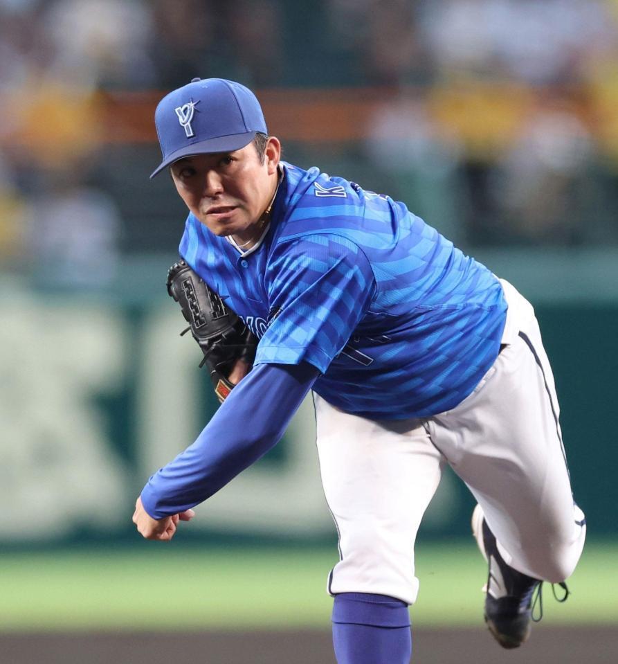 　先発し力投する東（撮影・北村雅宏）