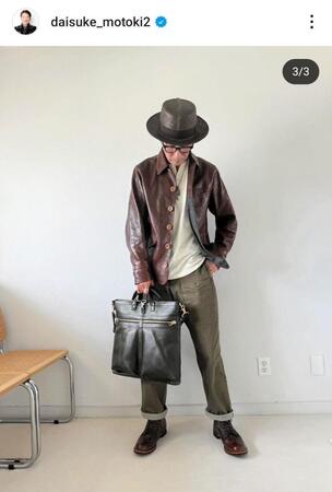 元木大介氏のインスタグラム（＠ｄａｉｓｕｋｅ＿ｍｏｔｏｋｉ２）から