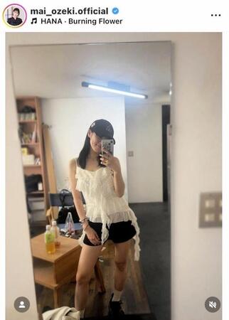 　小関舞のインスタグラム（＠ｍａｉ＿ｏｚｅｋｉ．ｏｆｆｉｃｉａｌ）から