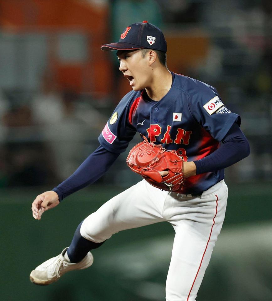 　４番手で登板した石垣