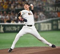 　阪神戦に先発した横川