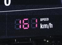 　８回、斎藤が１６１キロを計測する（撮影・中島達哉）