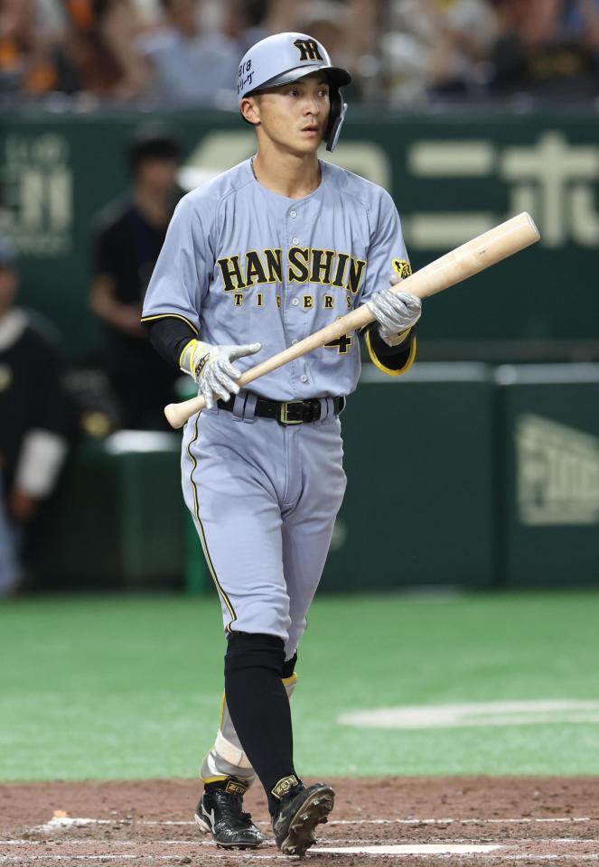 　５回、熊谷は押し出しとなる四球を選ぶ（撮影・佐々木彰尚）