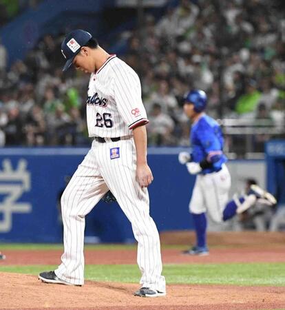 ヤクルト・山野　ピンチで粘れず六回途中６失点　１５日にもＣＳ完全消滅