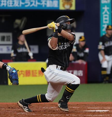 ソフトバンク・中村　恩師・川村さん命日に一掃打　オリックス戦８連勝　マジック１１
