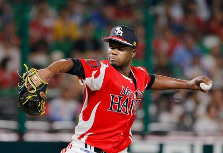 　西武戦に先発したモイネロ