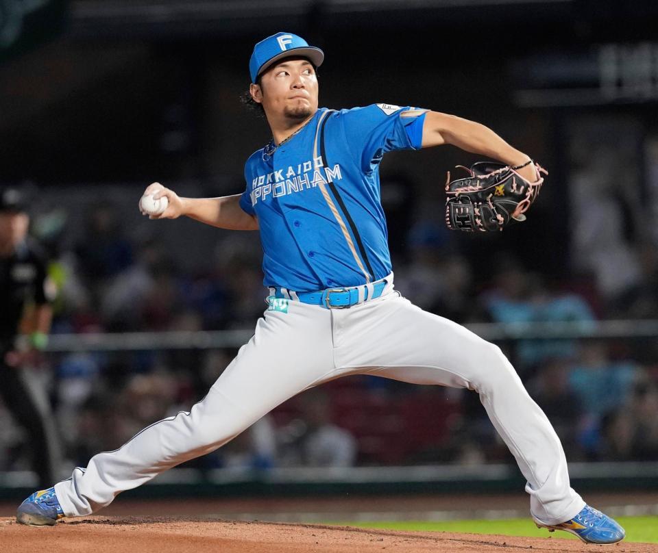 　楽天戦に先発した伊藤