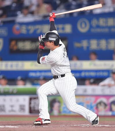 ロッテ　二回までに７得点　藤岡「打てなかったら種市に何言われるかわからない（笑）」初回に２点二塁打