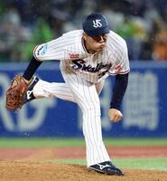 　８回に登板した荘司