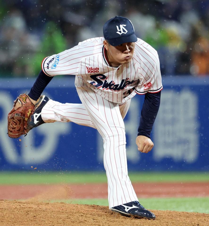 　８回に登板した荘司