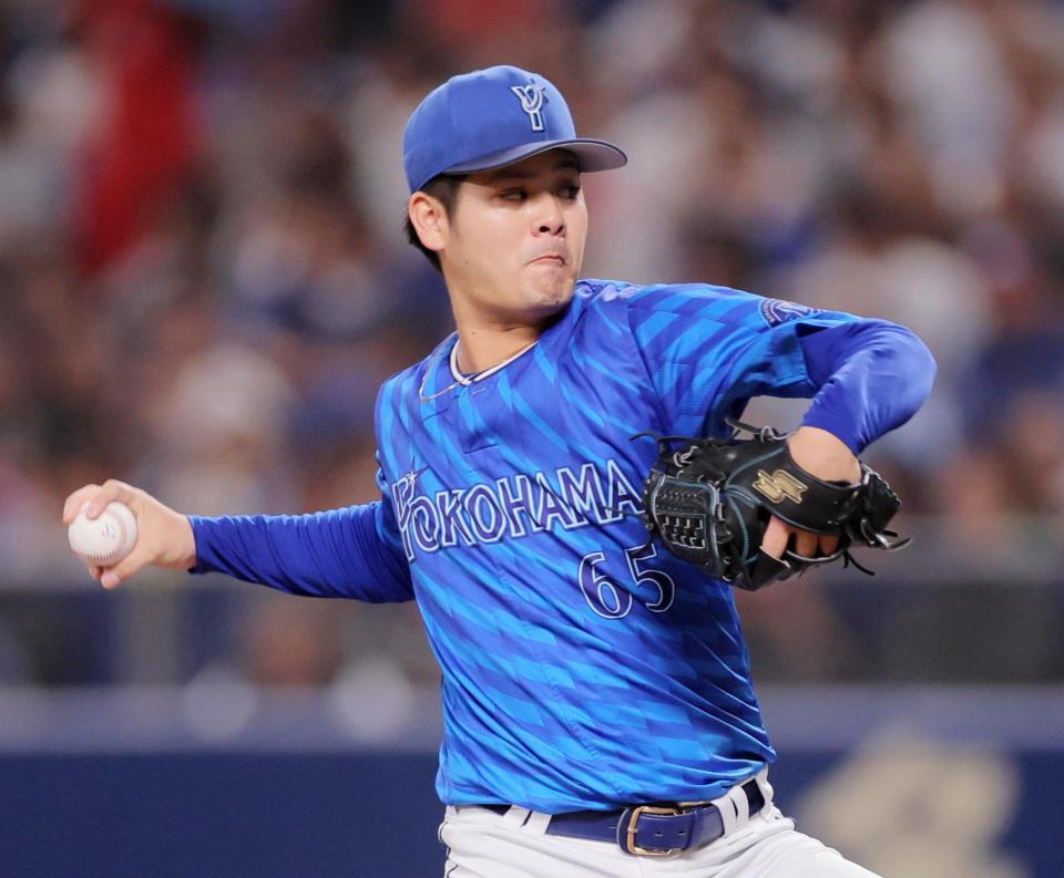 　７回に登板する宮城