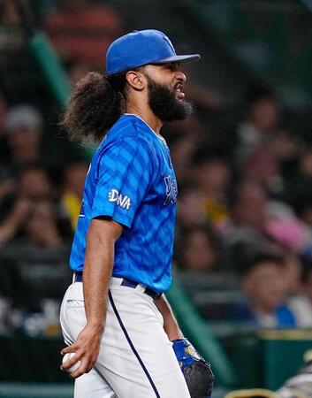 　４回、先制を許したジャクソン