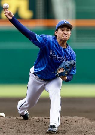 神１-４Ｄ（２０日）　竹田、７回１失点で４勝目