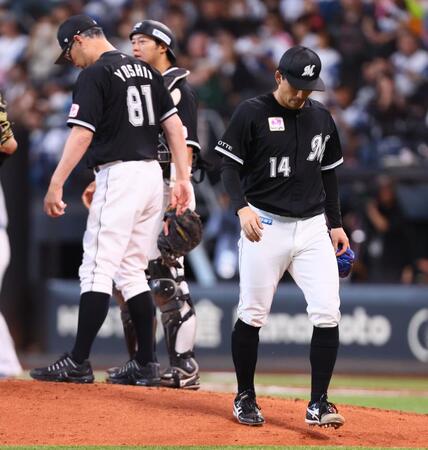 ロッテ・小島　２戦連続の背信　先発登板あと２回　吉井監督「立て直して頑張ってほしい」