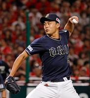 　ソフトバンク戦に先発した佐藤