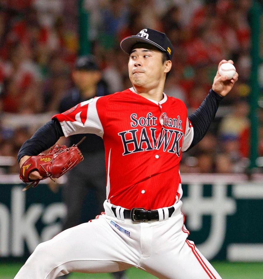 　オリックス戦に先発した松本晴