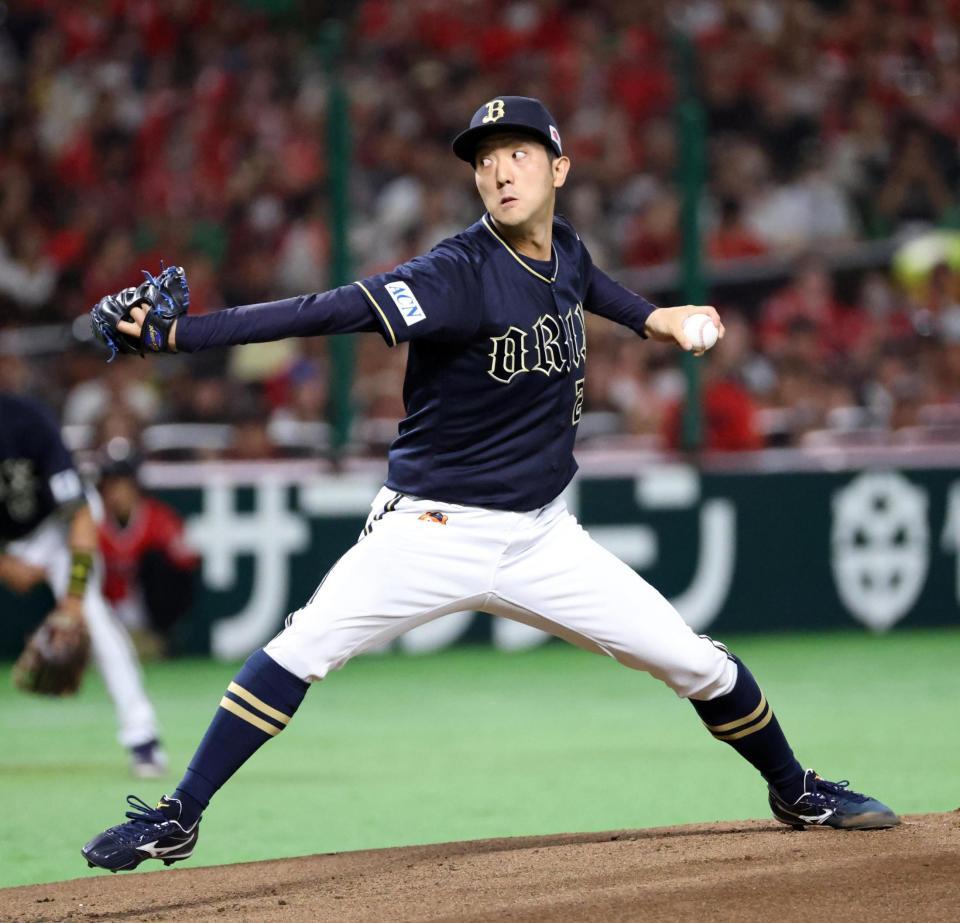 　ソフトバンク戦に先発した田嶋