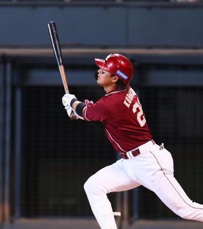 楽天・黒川　プロ６年目で初の４安打　三木監督「きょうは成長を感じる打席が多かった」