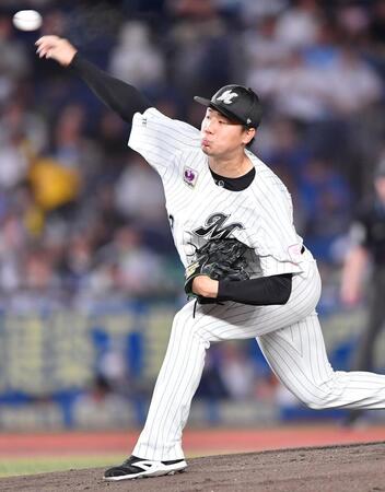 　力投する木村（撮影・開出牧）