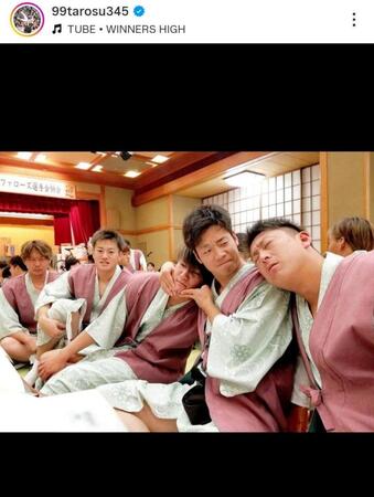 　オリックス・杉本のインスタグラム（９９ｔａｒｏｓｕ３４５）より 