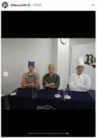 　オリックス・杉本のインスタグラム（９９ｔａｒｏｓｕ３４５）より 