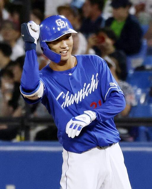 中日ドラ3森駿太 祖母に捧げたプロ初H 21日に他界「自分の頑張りが