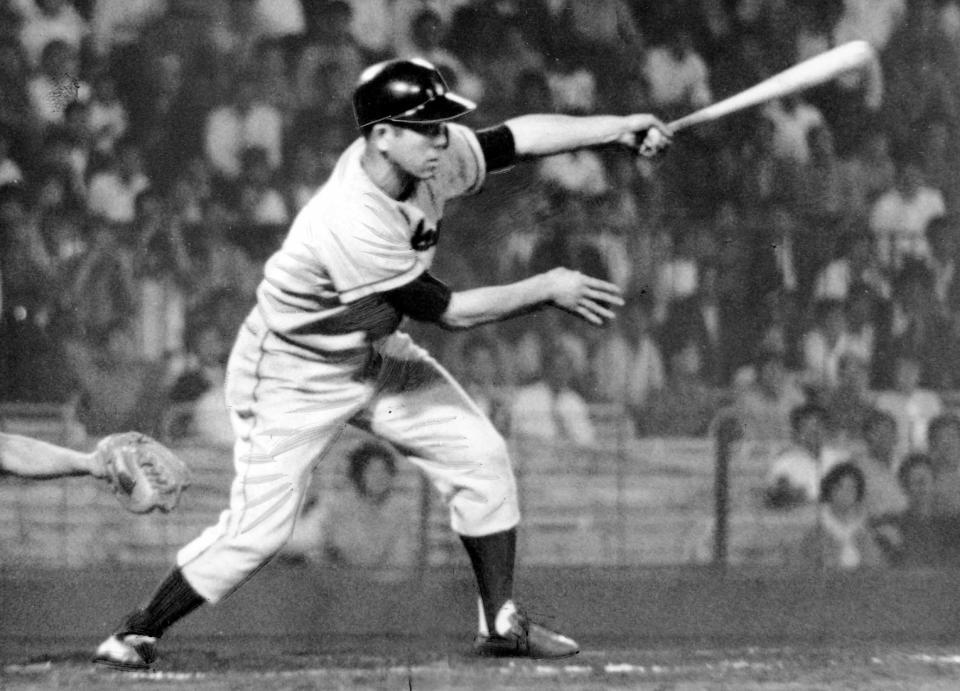 　国鉄時代の町田行彦さん＝１９６１年