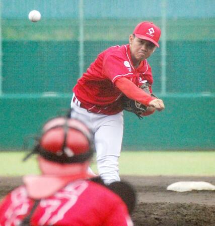 日本生命・谷脇 9球団前で粘投 6回1/3を7安打2失点 日本ハムスカウト「球種が増えて投球の幅が広がった」