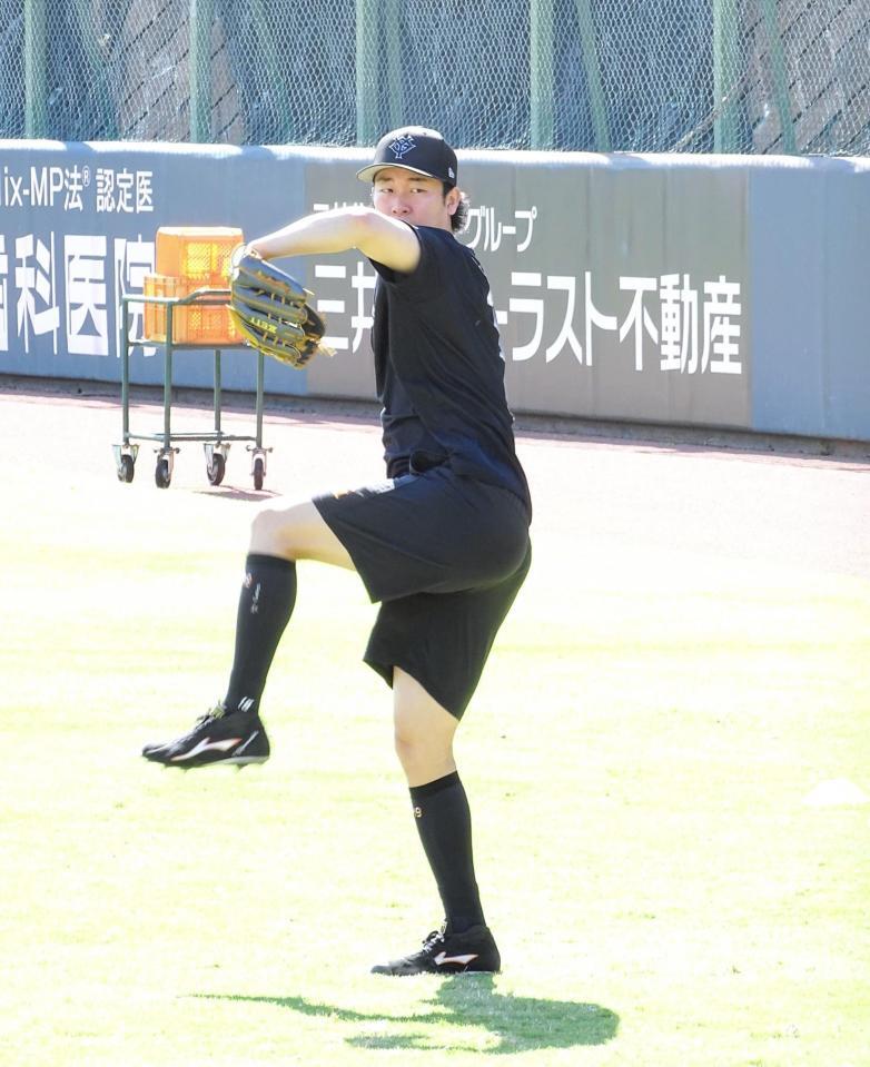 　２６日のＤｅＮＡ戦に先発する山崎