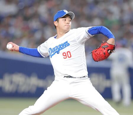 中日・松山　目指すリーグ記録４６Ｓ　記録保持者、藤川監督の前で「運命を変えるチャンスでしかない」