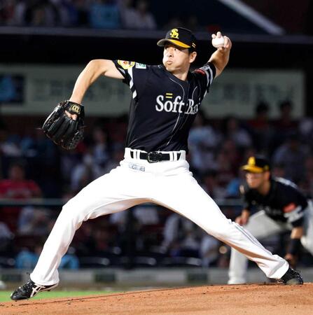 　７回無失点と好投した大関