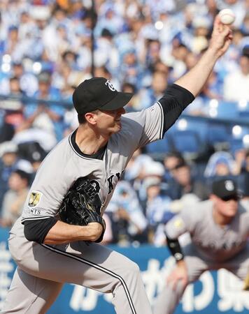 　ＤｅＮＡ戦に先発したグリフィン