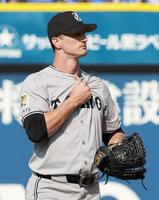 　１回、松尾に適時打を許したグリフィン