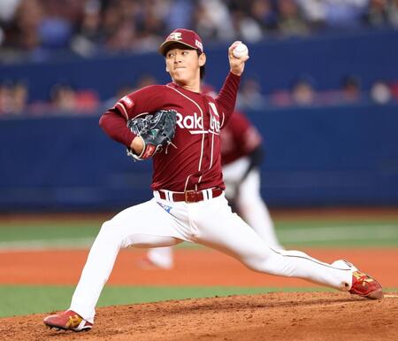 楽天・林　左肘手術乗り越えプロデビュー　１回１／３を無失点３Ｋ「いろんな方に感謝したい」