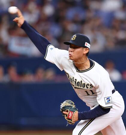 　先発し力投する山下（撮影・山口登）