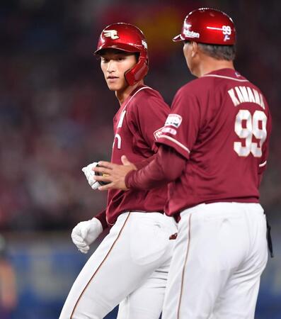 楽天　２１年度ドラフトの同学年コンビ躍動　吉野プロ初安打＆秦プロ初白星