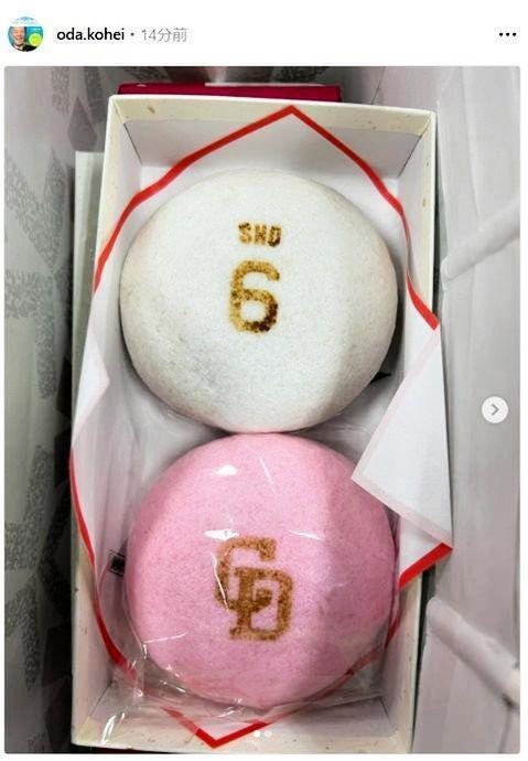 　中日・小田２軍バッテリーコーチのインスタグラム（ｏｄａ．ｋｏｈｅｉ）より 