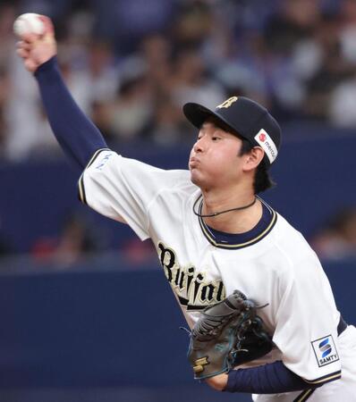 　７回、３番手で登板した入山（撮影・坂部計介）